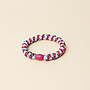 KKNEKKI Rosewood seablue glitter Stripe