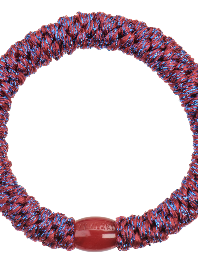 KKNEKKI Bordeaux Blue glitter