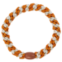 KKNEKKI Burned terracotta ivory glitter Stripe