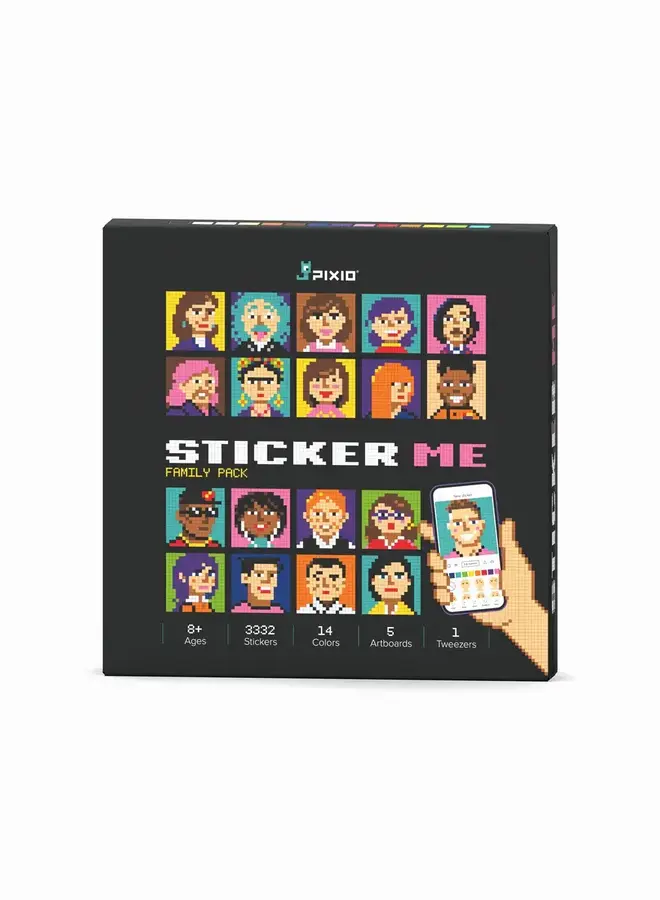 PIXIO - Sticker me - Family Pack