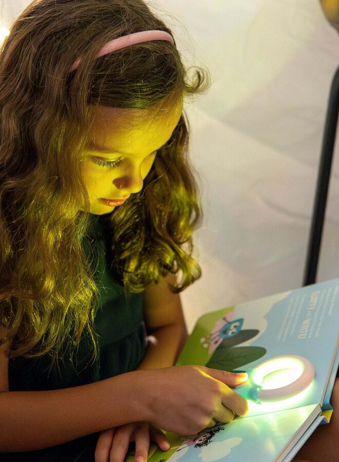Glo Pals boek met lichtjes - Alex voorspelt het weer NL