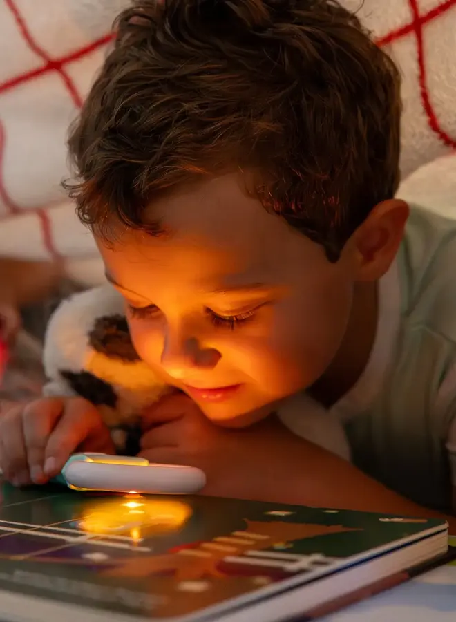 Glo Pals boek met lichtjes - Pippa's prehistorische vriendjes NL