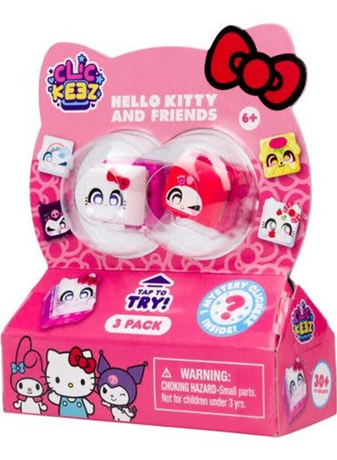 Goliath - Clickeez Hello Kitty & Friends - 3-Pack