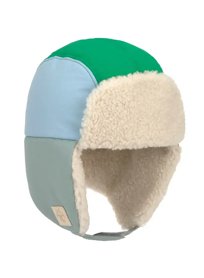Lässig - Teddy Winter Hat Skateboard granite  green, (52-56)