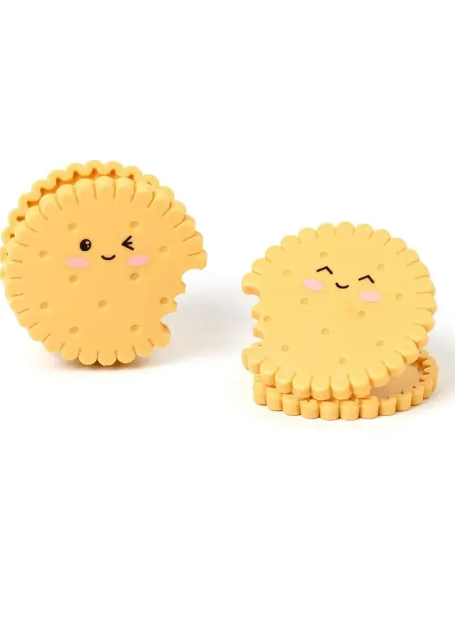 Legami - Set of 4 bag clips Cookie