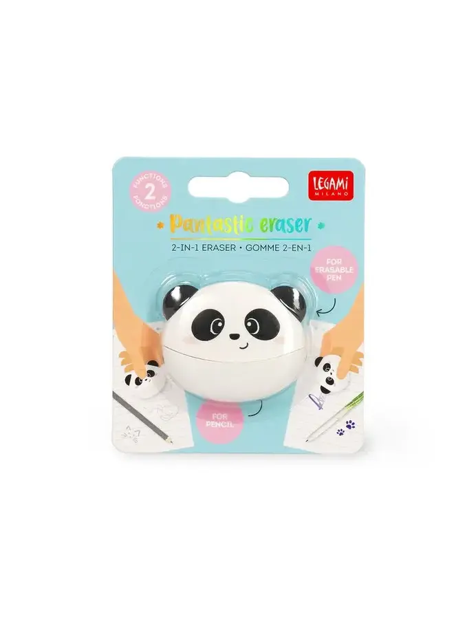 Legami - Fantastic 2-in-1 eraser Panda