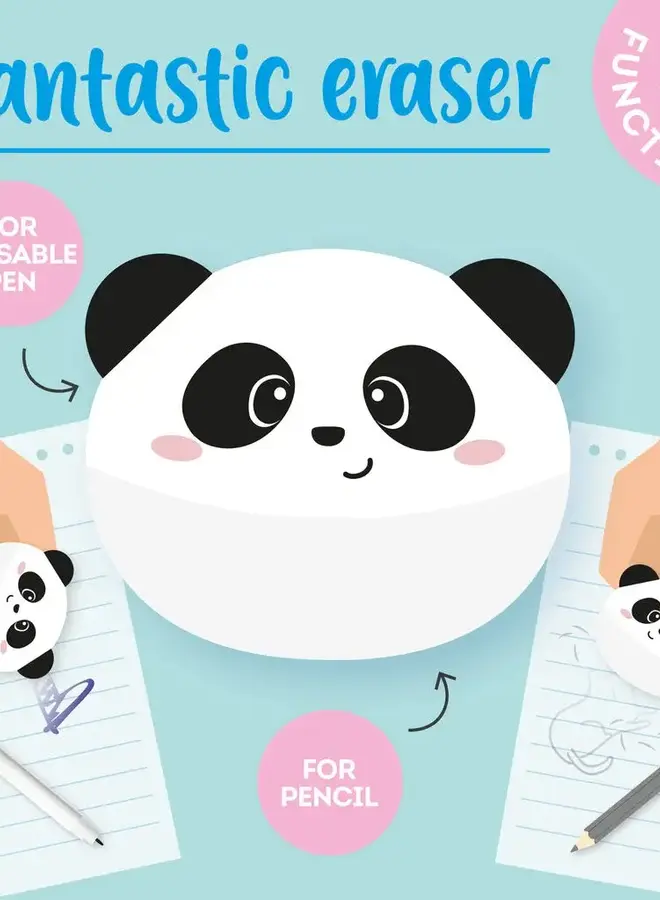 Legami - Fantastic 2-in-1 eraser Panda