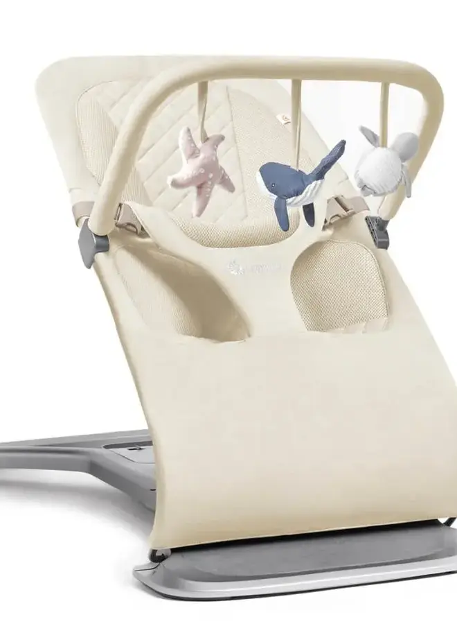 Ergobaby - Evolve Bouncer - Toy Bar Ocean Wonders - Cream