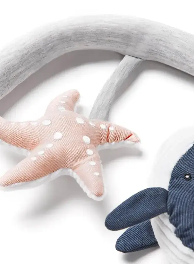 Ergobaby - Evolve Bouncer - Toy Bar Ocean Wonders - Light grey