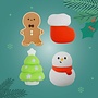 Mary's - Christmas Magnet set