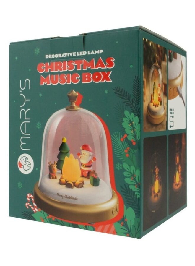 Mary's - Led Lamp -  Christmas Music Box