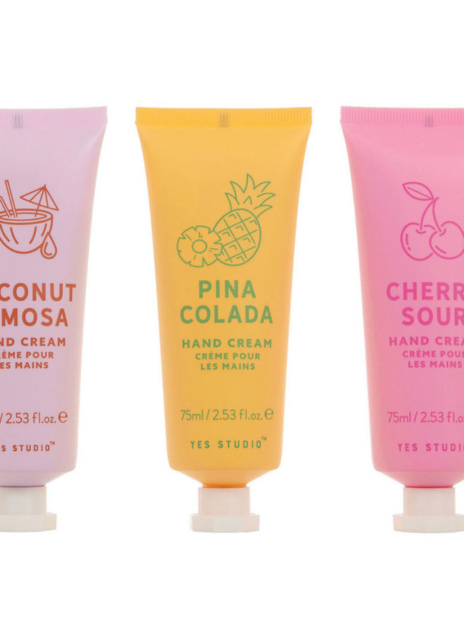 Yes Studio - Fruit cocktail - Handcream trio