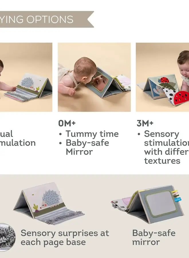 Taf Toys - Tummy-Time Sensory Book