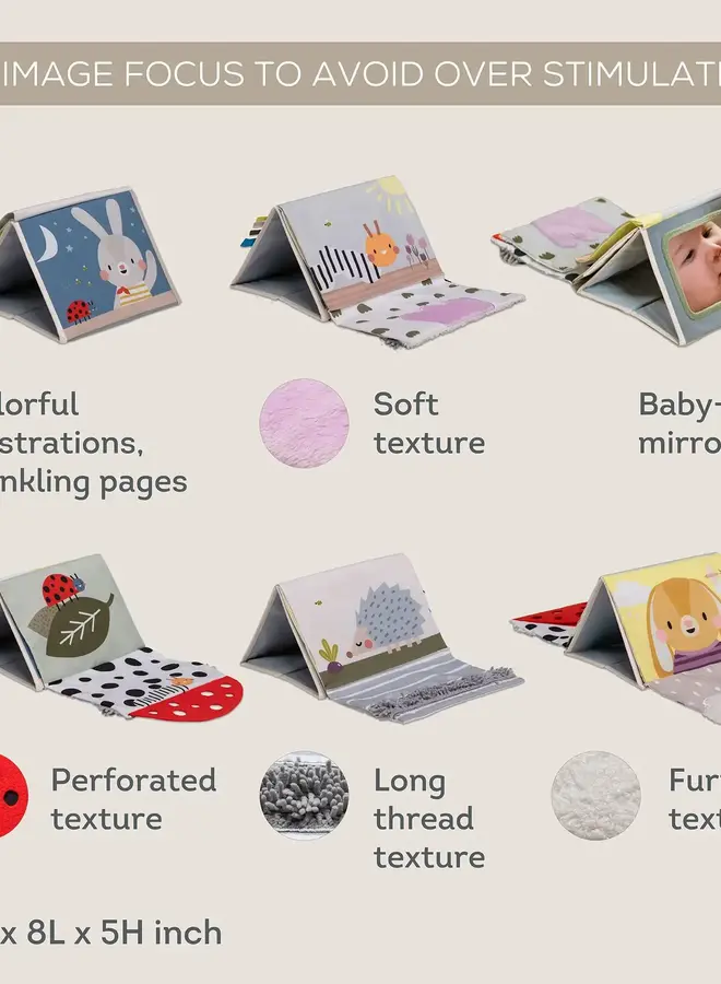 Taf Toys - Tummy-Time Sensory Book