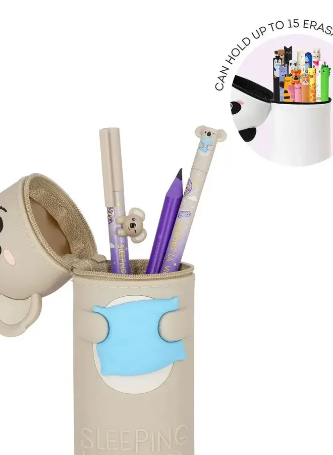 Legami - Kawaii - 2-in-1 Silicone pencil case - Koala