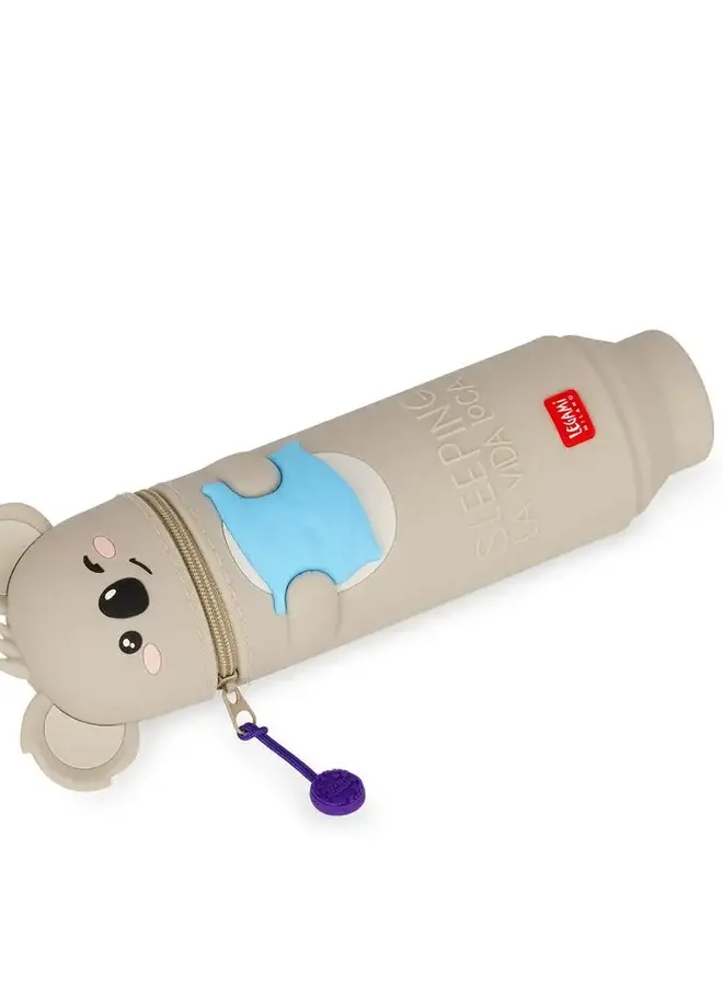 Legami - Kawaii - 2-in-1 Silicone pencil case - Koala