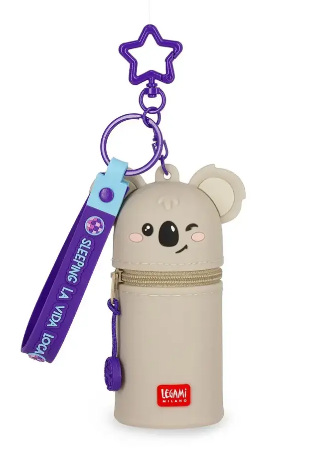 Legami - Mini kawaii - Coin purse with key ring - Koala