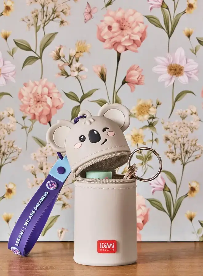 Legami - Mini kawaii - Coin purse with key ring - Koala