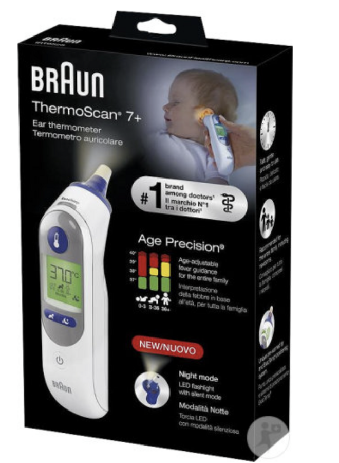 Braun - Thermoscan Luxe met age precision technology 7