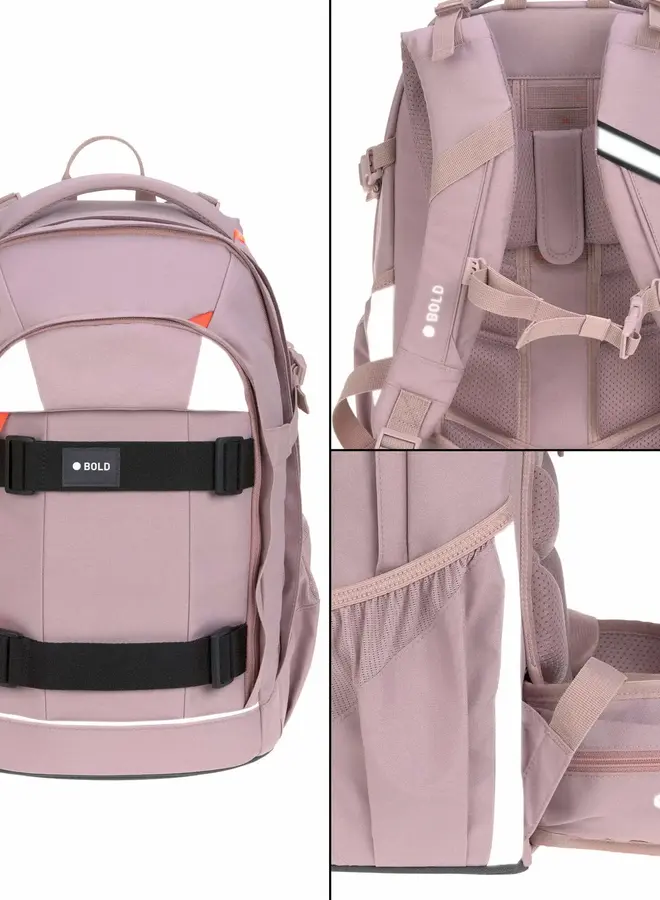 Lässig - School Backpack Origin Bold mauve