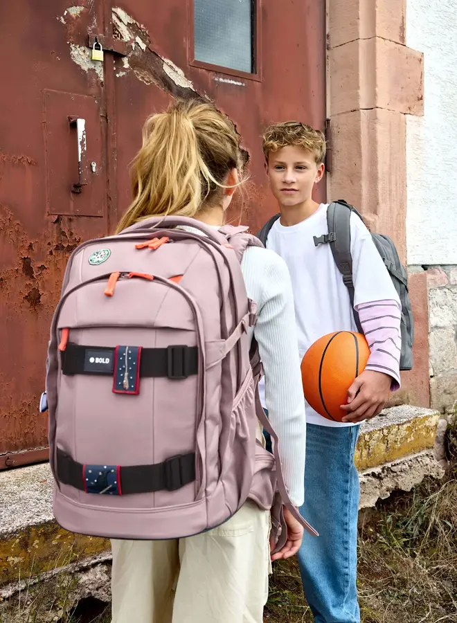 Lässig - School Backpack Origin Bold mauve