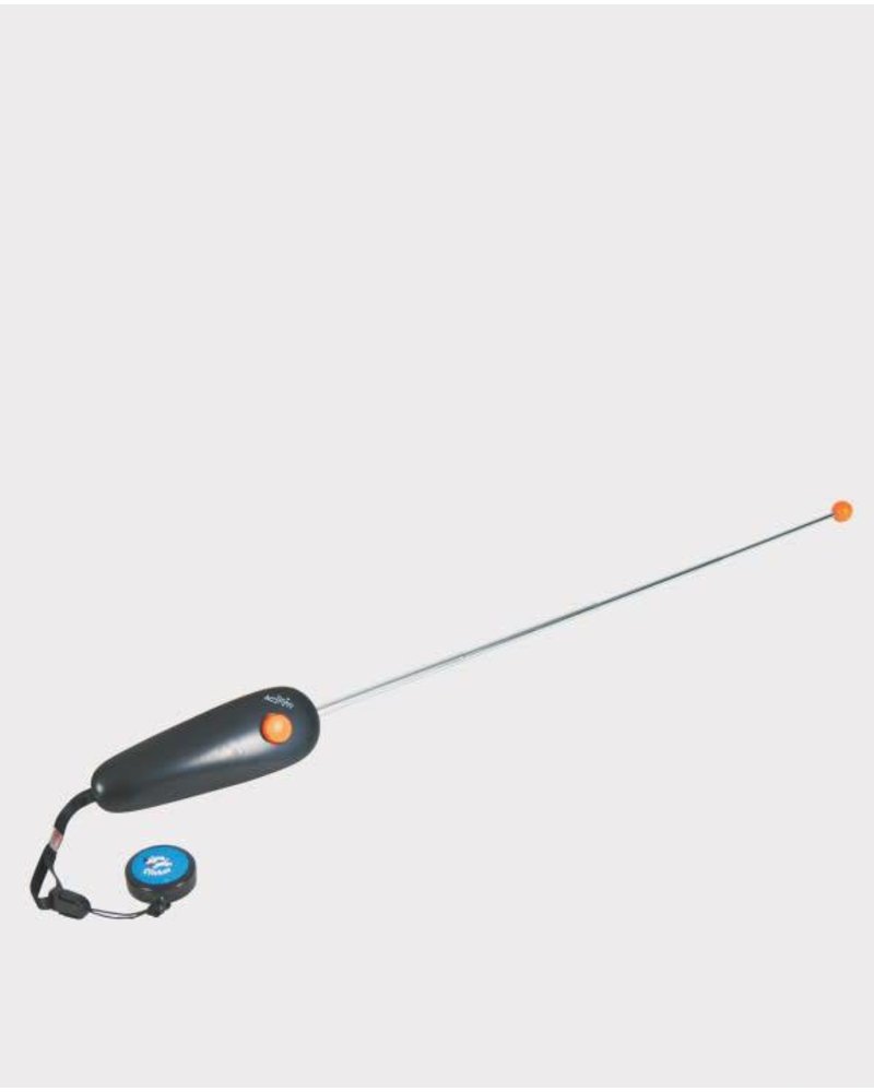 Target stick with clicker