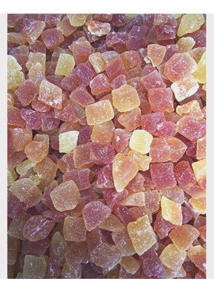 Papaya cubes 100 gr - 1 kg