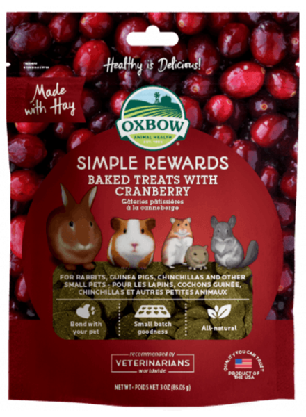 Oxbow Baked Treats with Cranberry