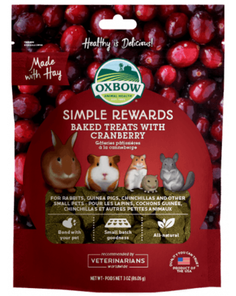 Oxbow Oxbow Baked treats met cranberry