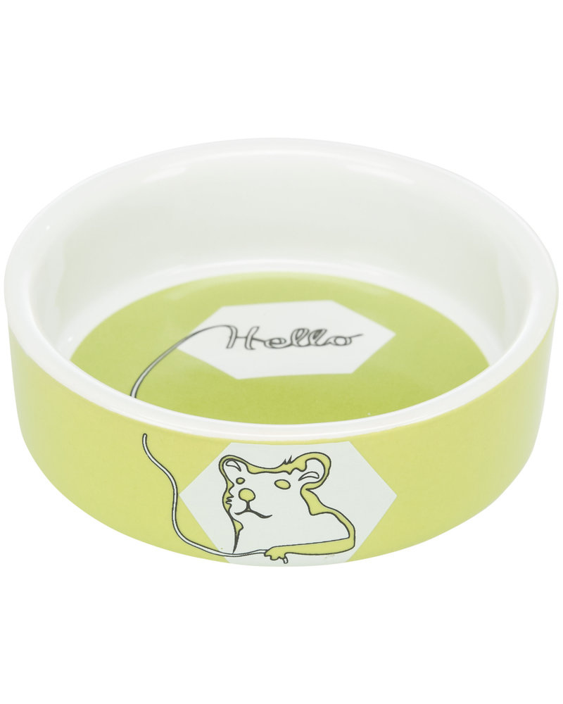 Ceramic food bowl for hamsters