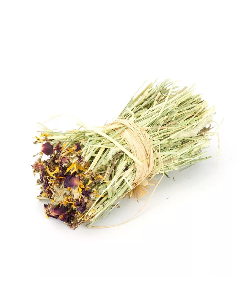 Grain-free Timothy bouquet with various herbs