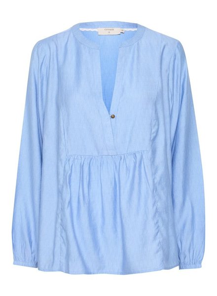 CREAM 10609712 Crliselin blouse fsc placid blue