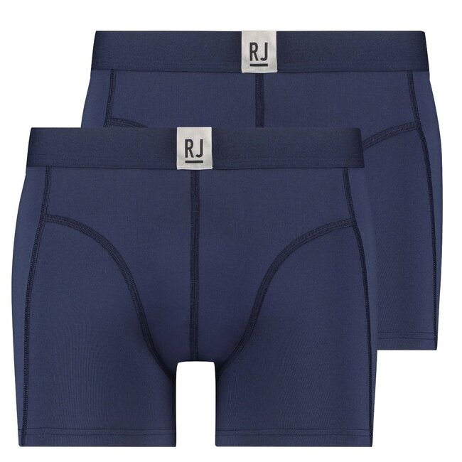 RJ BODYWEAR MEN'S BOXERSHORT JORT 35-044-202 DONKERBLAUW