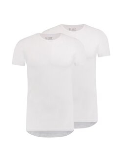RJ BODYWEAR MAASTRICHT BODY FIT O-NECK 37-050 WHITE
