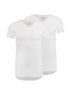 RJ BODYWEAR DEN BOSCH BODY FIT REGULAR V-NECK WHITE