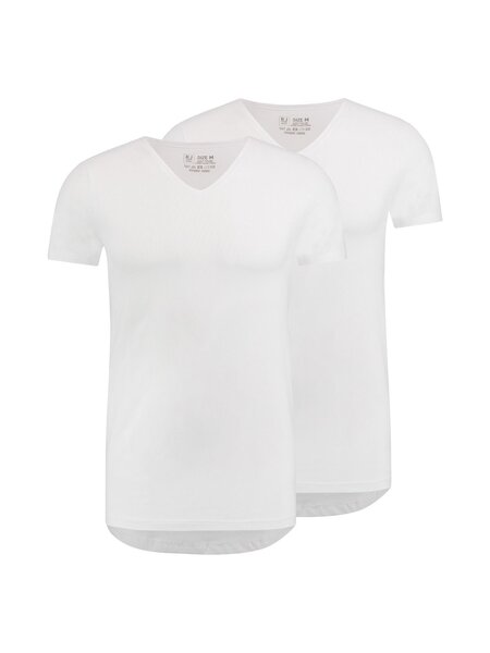 RJ BODYWEAR DEN BOSCH BODY FIT REGULAR V-NECK WHITE