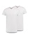 RJ BODYWEAR GOUDA THIN V-NECK 37-044 WHITE