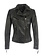 Dekkers leermode LIA 100% LAMB LEATHER STONE EFFECT BLACK