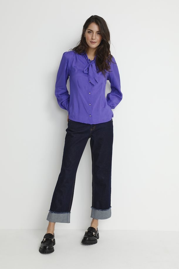 CREAM 10610481 Crsansa blouse ultra violet