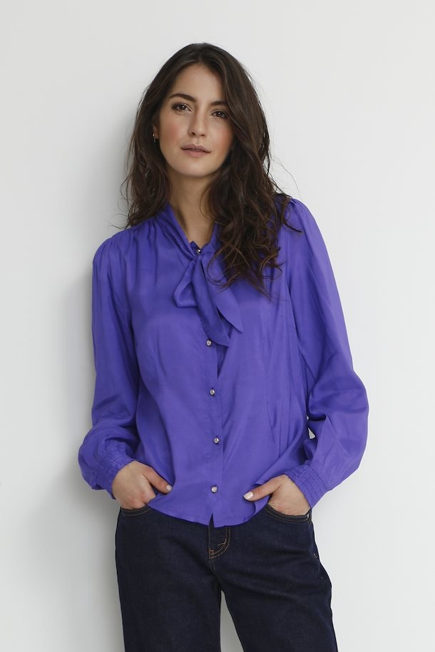 CREAM 10610481 Crsansa blouse ultra violet