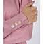 ESQUALO F22.07505 Sweater basic button slve cuff vintage rose