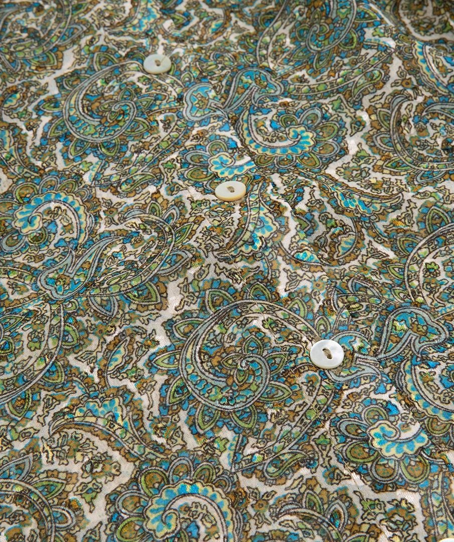 ESQUALO F22.15525 Blouse puff slv hideaway print print