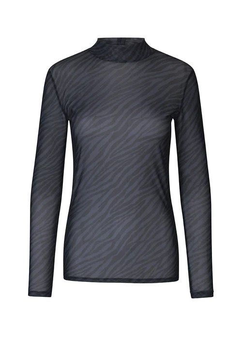 MODSTRÖM 56534 Aylamd print top rainy zebra