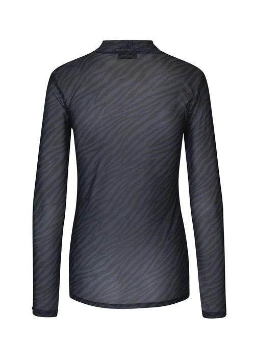 MODSTRÖM 56534 Aylamd print top rainy zebra