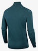 CAVALLARO 118225002 Merino half zip pullover dark green