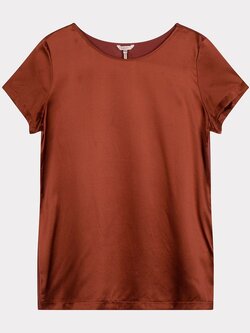Esqualo F22.33500 T-shirt silk copper brown