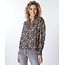 ESQUALO F22.14518 Blouse v-neck soft deco print print