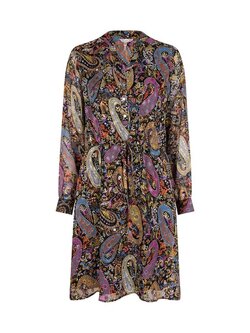ESQUALO W22.14710 Dress short paisley party print