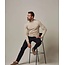 PROFUOMO Beige tech crewneck PPTJ30033E