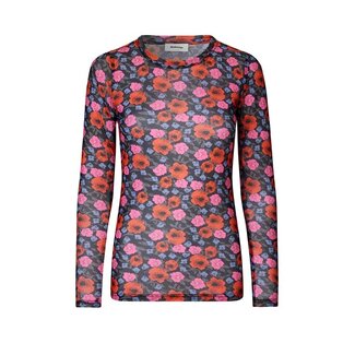 MODSTRÖM 56672 BINNAMD PRINT TOP 11457 FLOWER BLUSH